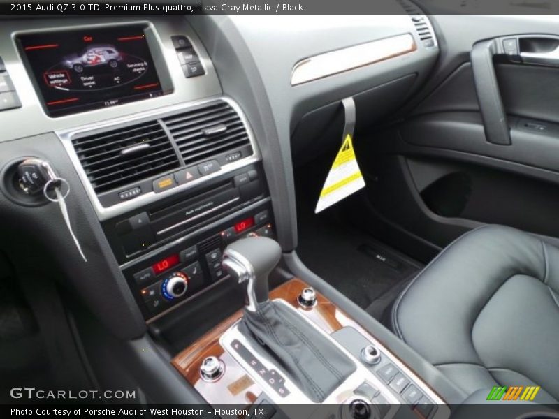 Lava Gray Metallic / Black 2015 Audi Q7 3.0 TDI Premium Plus quattro