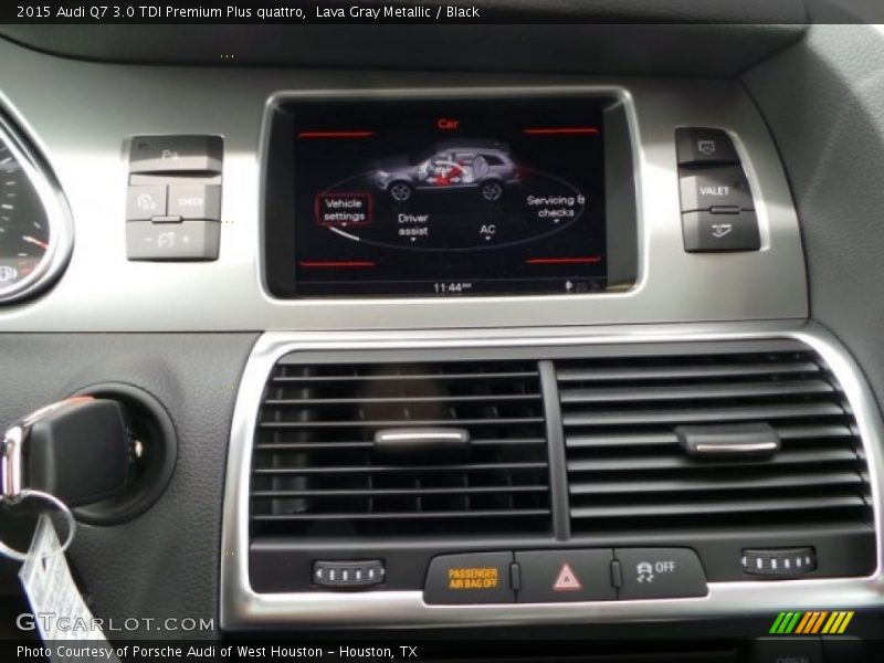 Lava Gray Metallic / Black 2015 Audi Q7 3.0 TDI Premium Plus quattro