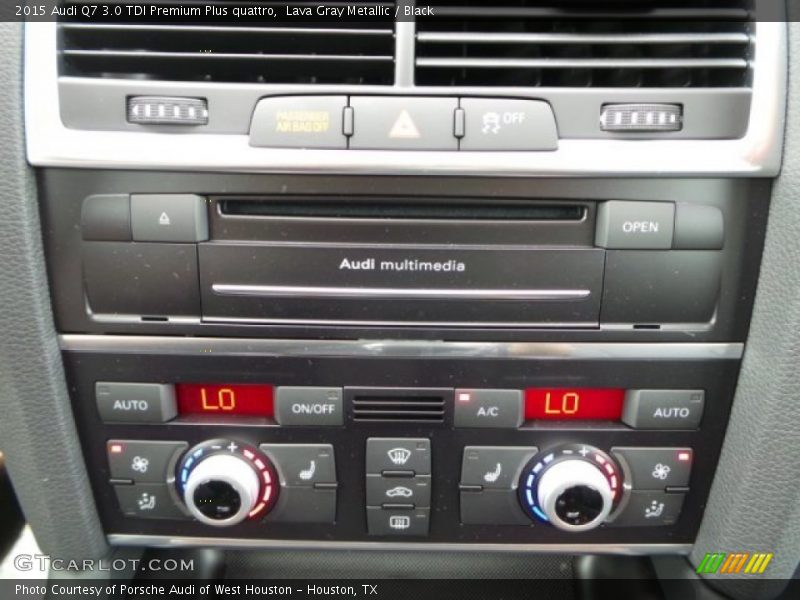 Lava Gray Metallic / Black 2015 Audi Q7 3.0 TDI Premium Plus quattro