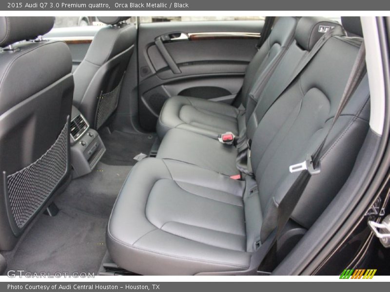 Rear Seat of 2015 Q7 3.0 Premium quattro