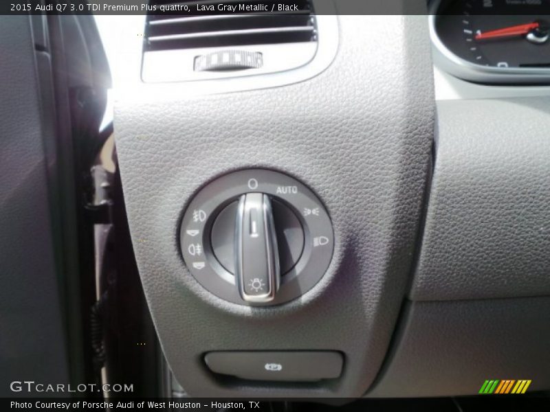 Lava Gray Metallic / Black 2015 Audi Q7 3.0 TDI Premium Plus quattro