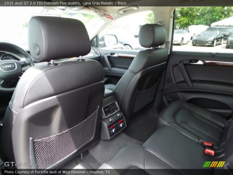 Lava Gray Metallic / Black 2015 Audi Q7 3.0 TDI Premium Plus quattro