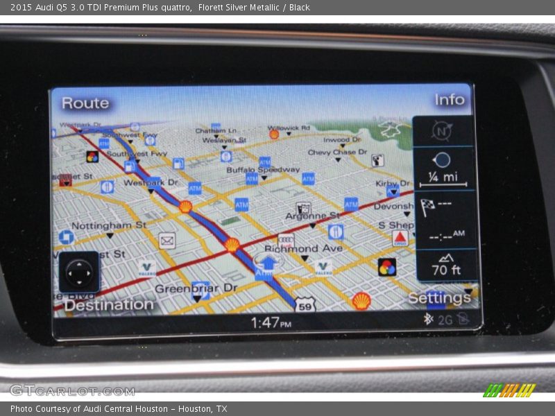 Florett Silver Metallic / Black 2015 Audi Q5 3.0 TDI Premium Plus quattro