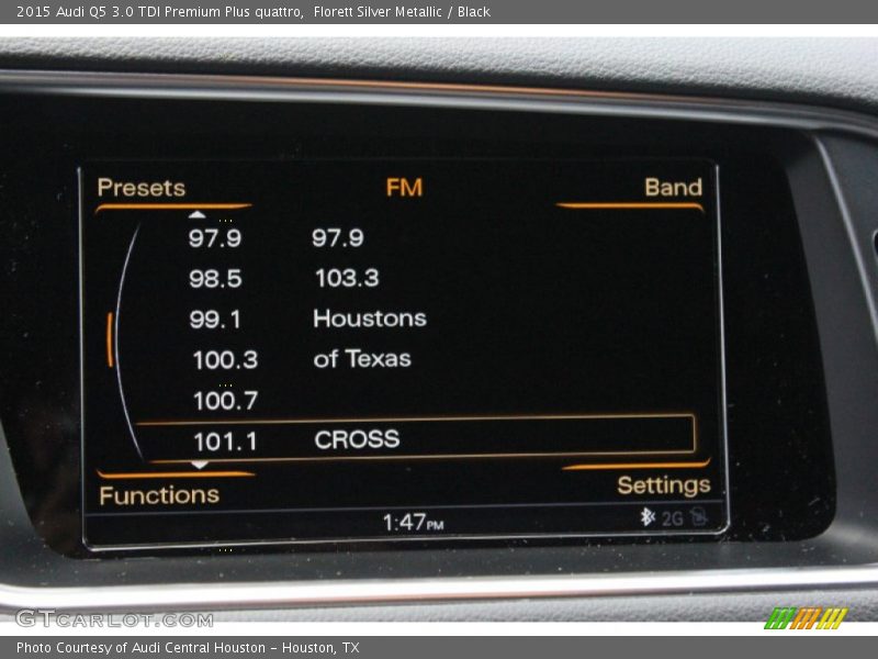 Florett Silver Metallic / Black 2015 Audi Q5 3.0 TDI Premium Plus quattro