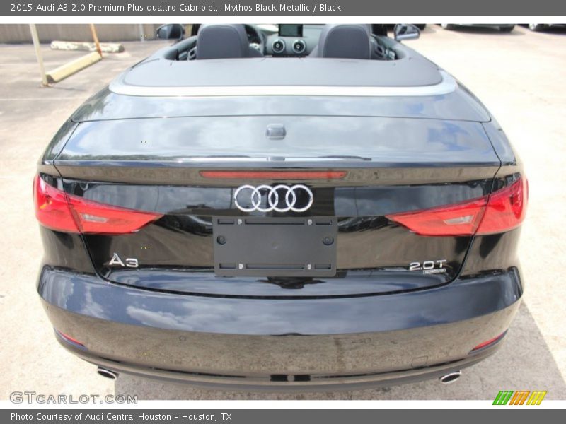 Mythos Black Metallic / Black 2015 Audi A3 2.0 Premium Plus quattro Cabriolet