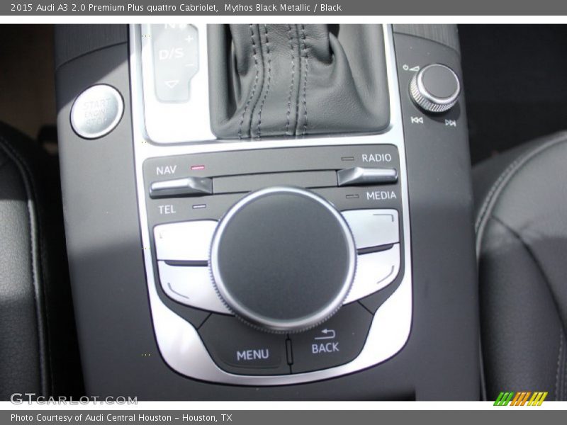 Mythos Black Metallic / Black 2015 Audi A3 2.0 Premium Plus quattro Cabriolet