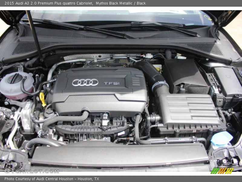 Mythos Black Metallic / Black 2015 Audi A3 2.0 Premium Plus quattro Cabriolet