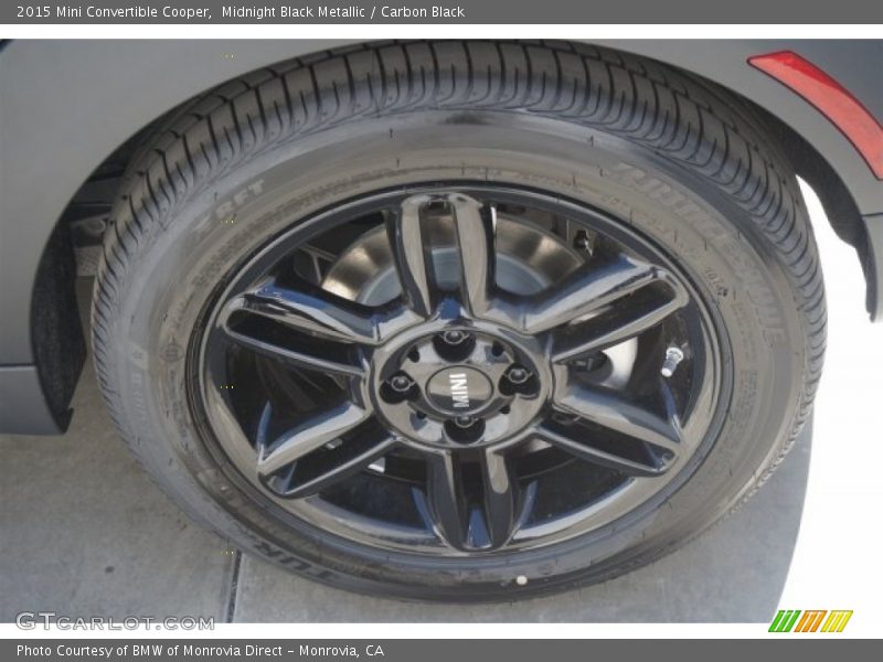 Midnight Black Metallic / Carbon Black 2015 Mini Convertible Cooper