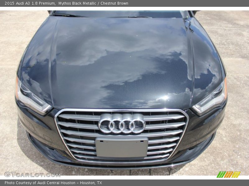 Mythos Black Metallic / Chestnut Brown 2015 Audi A3 1.8 Premium