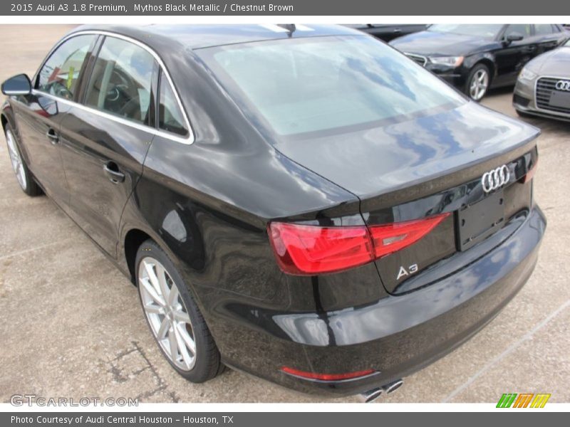 Mythos Black Metallic / Chestnut Brown 2015 Audi A3 1.8 Premium