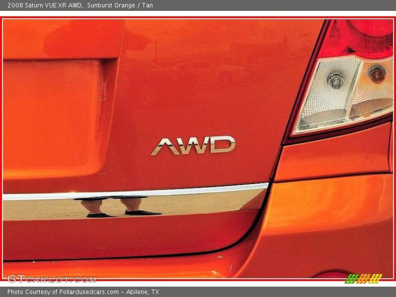 Sunburst Orange / Tan 2008 Saturn VUE XR AWD