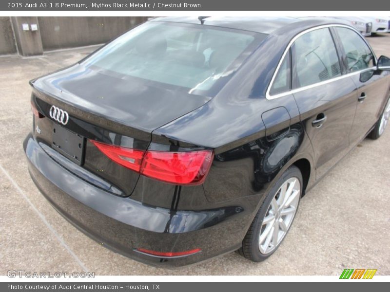 Mythos Black Metallic / Chestnut Brown 2015 Audi A3 1.8 Premium