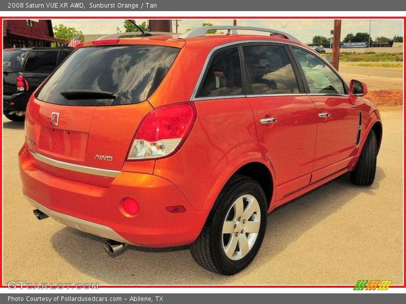 Sunburst Orange / Tan 2008 Saturn VUE XR AWD