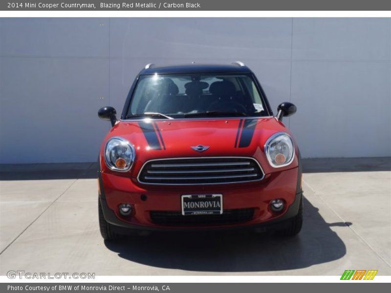 Blazing Red Metallic / Carbon Black 2014 Mini Cooper Countryman
