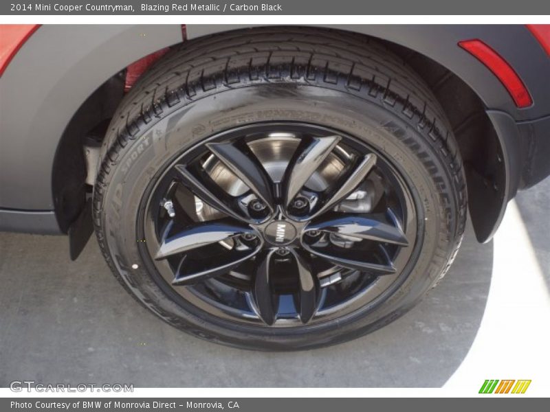Blazing Red Metallic / Carbon Black 2014 Mini Cooper Countryman