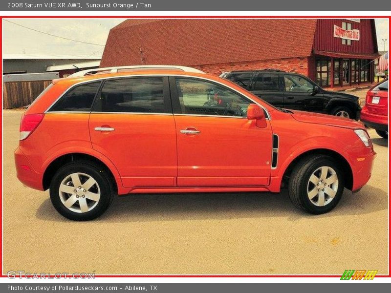 Sunburst Orange / Tan 2008 Saturn VUE XR AWD