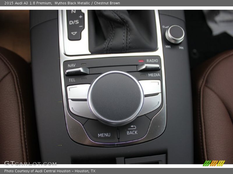 Mythos Black Metallic / Chestnut Brown 2015 Audi A3 1.8 Premium