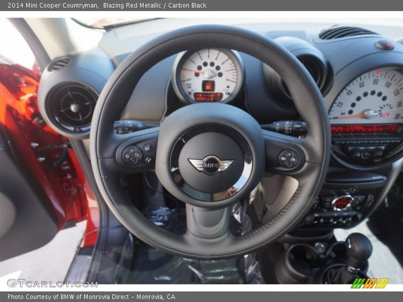Blazing Red Metallic / Carbon Black 2014 Mini Cooper Countryman