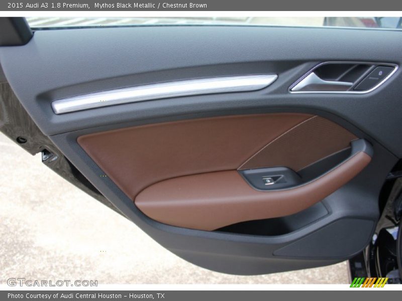 Mythos Black Metallic / Chestnut Brown 2015 Audi A3 1.8 Premium