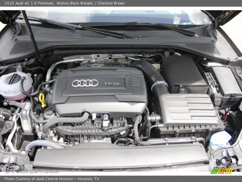 Mythos Black Metallic / Chestnut Brown 2015 Audi A3 1.8 Premium