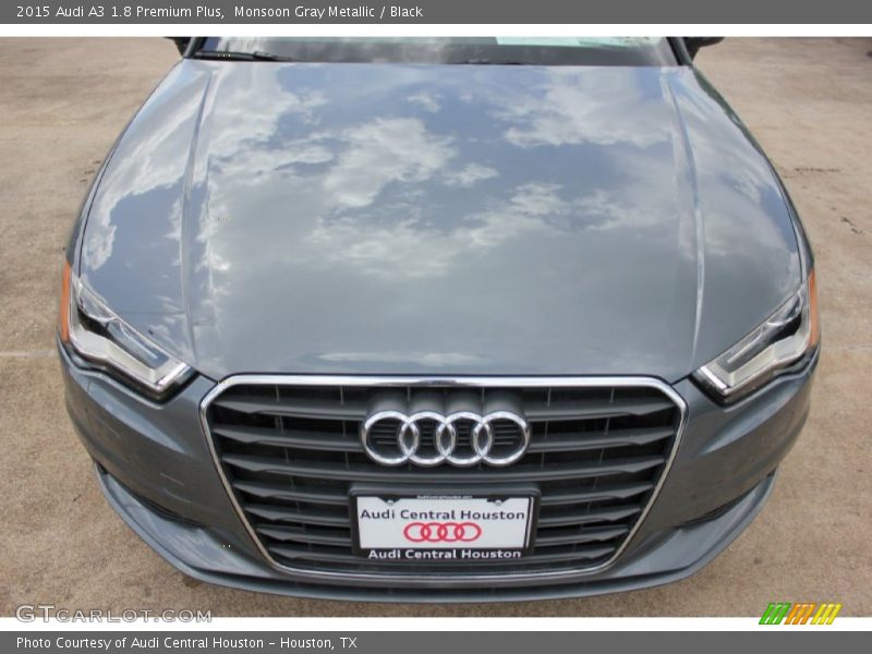 Monsoon Gray Metallic / Black 2015 Audi A3 1.8 Premium Plus