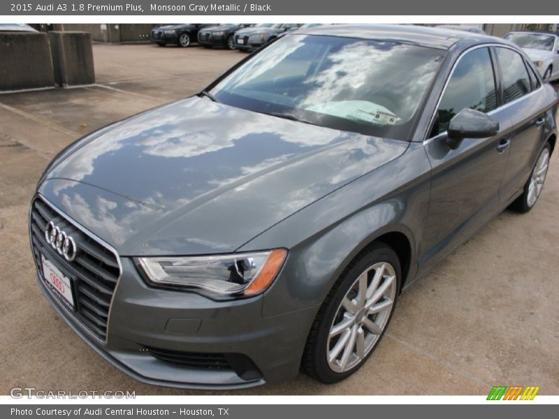 Monsoon Gray Metallic / Black 2015 Audi A3 1.8 Premium Plus