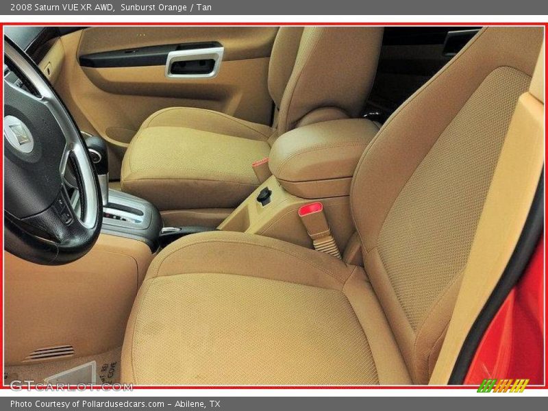Sunburst Orange / Tan 2008 Saturn VUE XR AWD