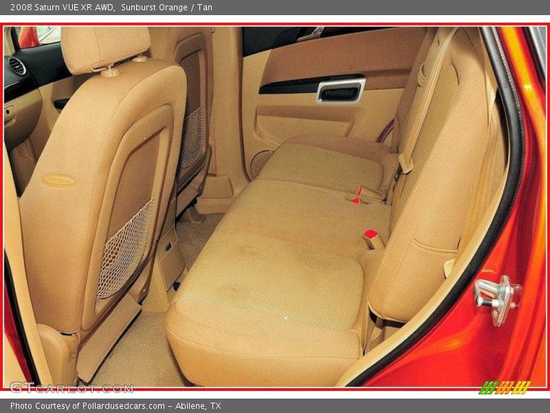 Sunburst Orange / Tan 2008 Saturn VUE XR AWD
