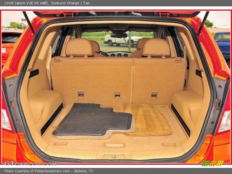 Sunburst Orange / Tan 2008 Saturn VUE XR AWD