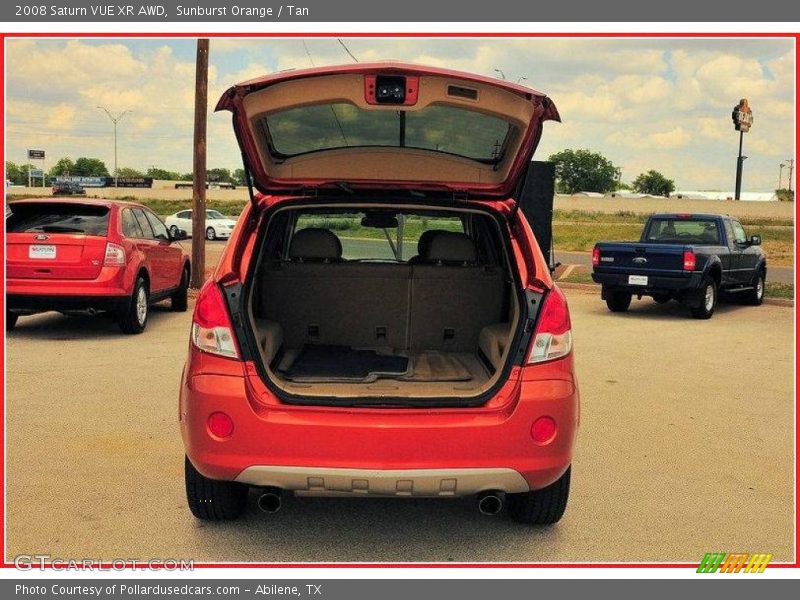 Sunburst Orange / Tan 2008 Saturn VUE XR AWD