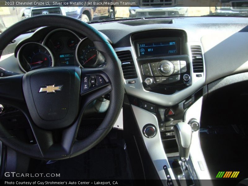 Silver Ice Metallic / Jet Black/Medium Titanium 2013 Chevrolet Cruze LS