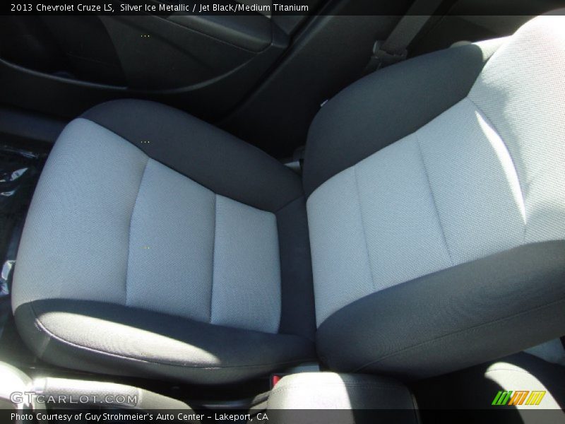 Silver Ice Metallic / Jet Black/Medium Titanium 2013 Chevrolet Cruze LS