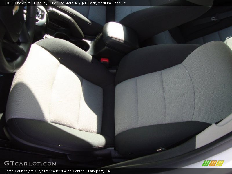 Silver Ice Metallic / Jet Black/Medium Titanium 2013 Chevrolet Cruze LS
