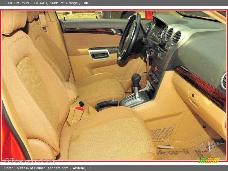 Sunburst Orange / Tan 2008 Saturn VUE XR AWD