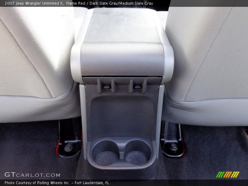 Flame Red / Dark Slate Gray/Medium Slate Gray 2007 Jeep Wrangler Unlimited X