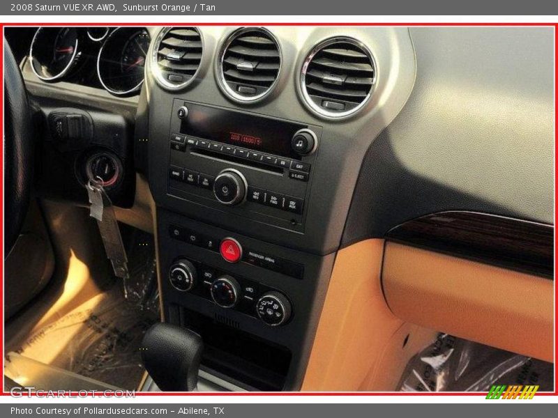 Sunburst Orange / Tan 2008 Saturn VUE XR AWD