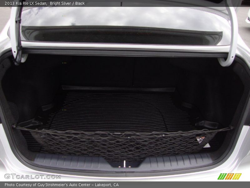 Bright Silver / Black 2013 Kia Rio LX Sedan