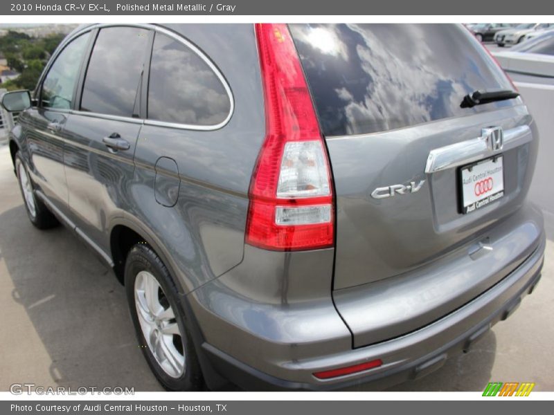 Polished Metal Metallic / Gray 2010 Honda CR-V EX-L