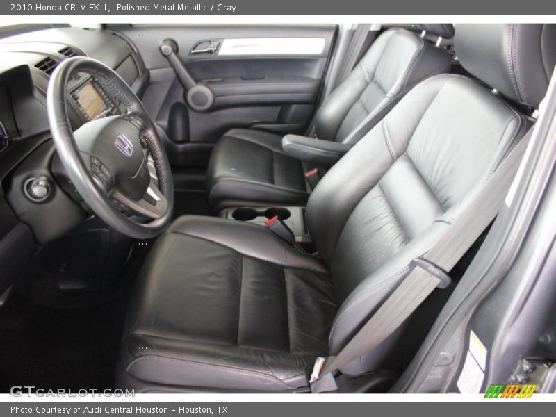 Polished Metal Metallic / Gray 2010 Honda CR-V EX-L