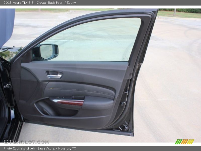Crystal Black Pearl / Ebony 2015 Acura TLX 3.5