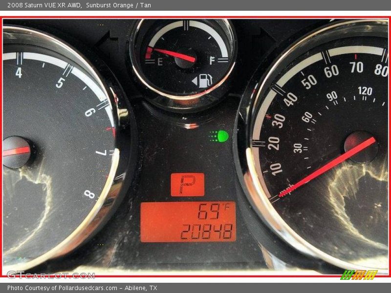 Sunburst Orange / Tan 2008 Saturn VUE XR AWD