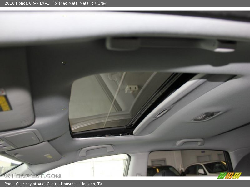 Polished Metal Metallic / Gray 2010 Honda CR-V EX-L