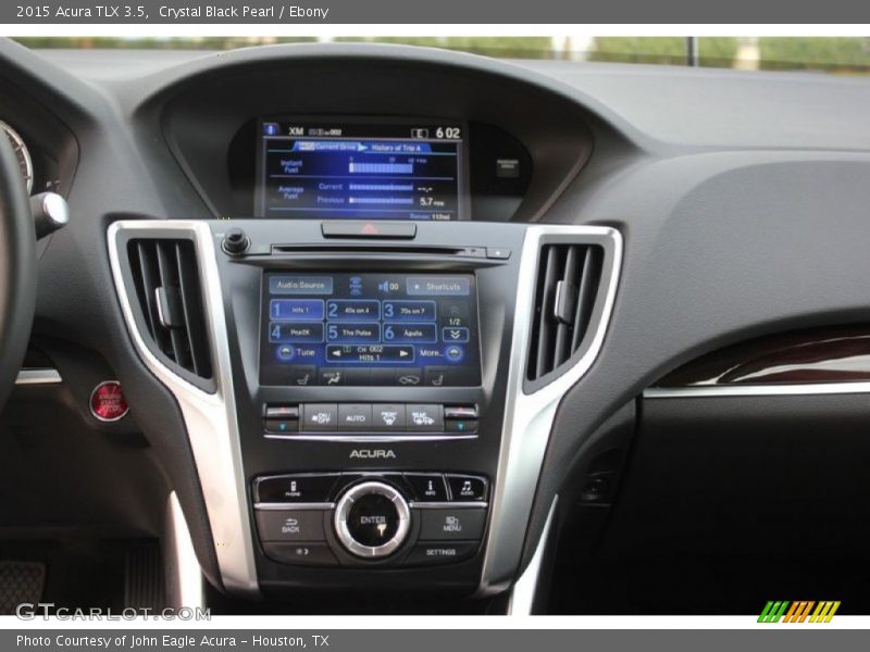 Crystal Black Pearl / Ebony 2015 Acura TLX 3.5