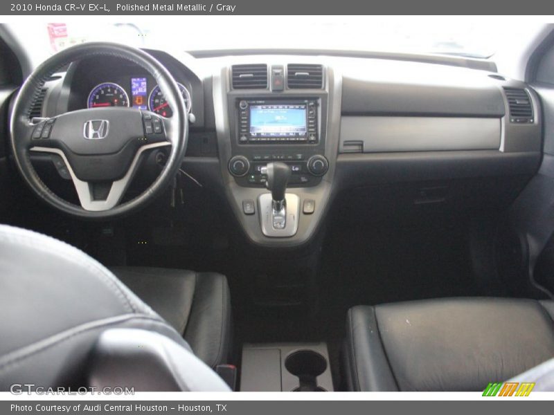 Polished Metal Metallic / Gray 2010 Honda CR-V EX-L