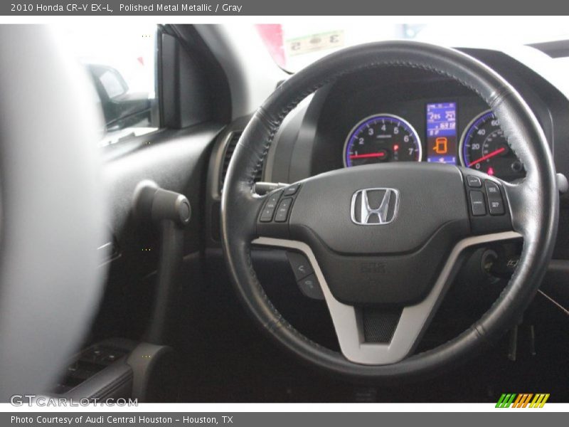 Polished Metal Metallic / Gray 2010 Honda CR-V EX-L