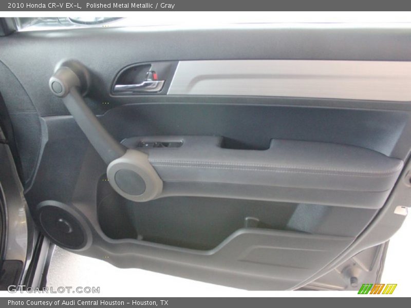 Polished Metal Metallic / Gray 2010 Honda CR-V EX-L