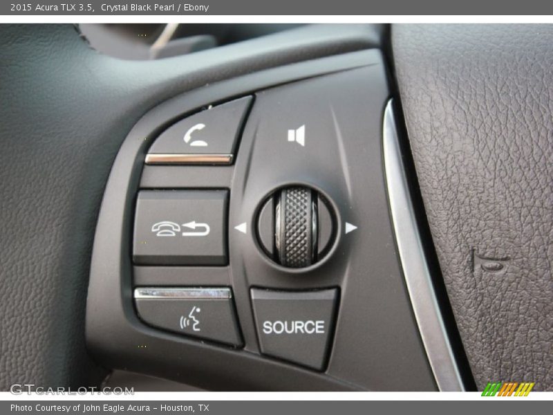 Crystal Black Pearl / Ebony 2015 Acura TLX 3.5