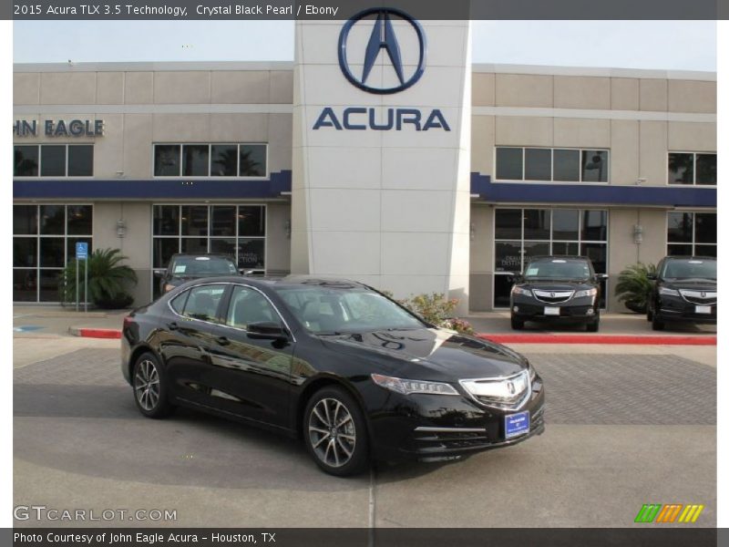 Crystal Black Pearl / Ebony 2015 Acura TLX 3.5 Technology