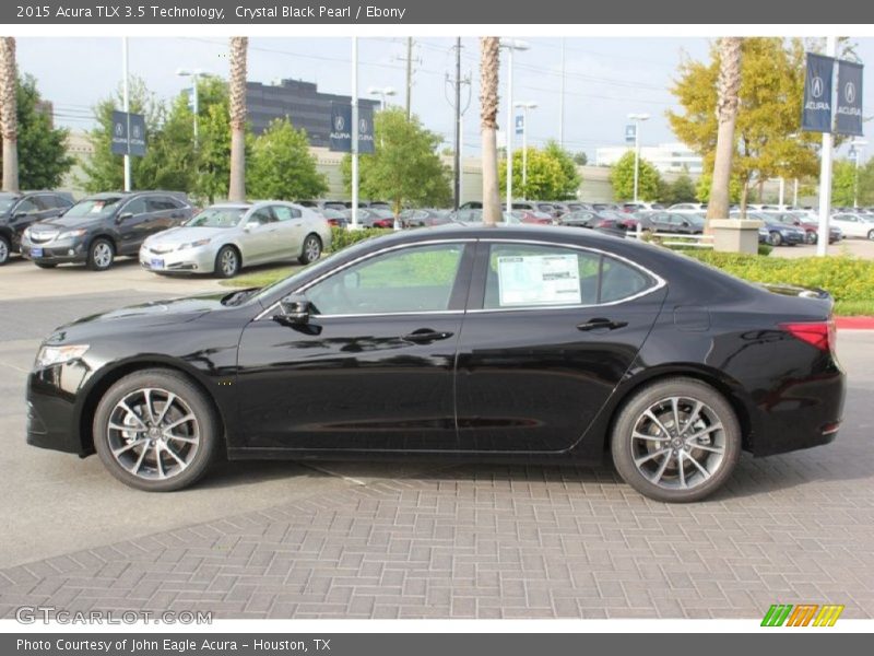 Crystal Black Pearl / Ebony 2015 Acura TLX 3.5 Technology