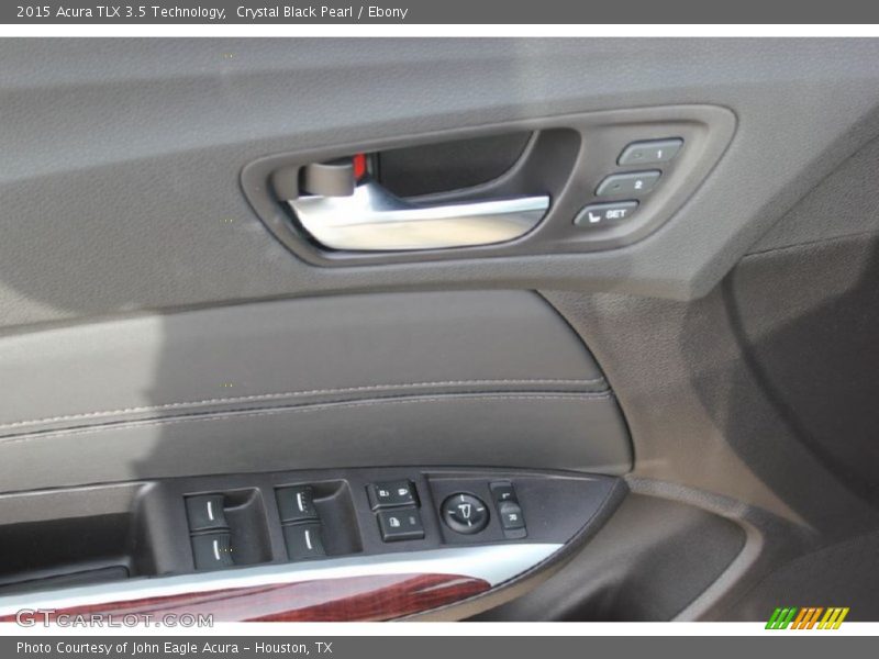 Crystal Black Pearl / Ebony 2015 Acura TLX 3.5 Technology